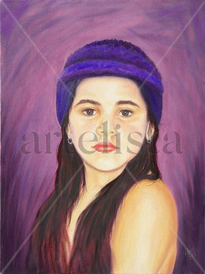 DANIELA Oil Canvas Portrait