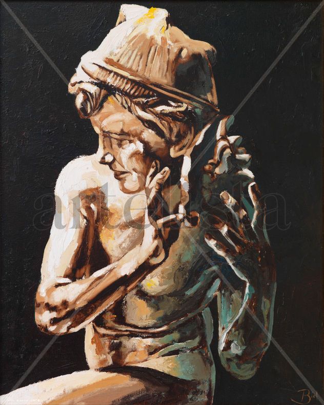 Niño con caracola, de Jean-Baptiste Carpeaux