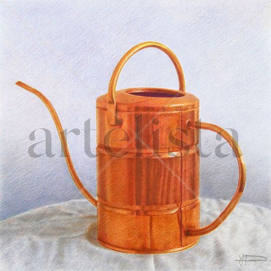 Regadera Pencil (coloured) Paper Still Life Paintings