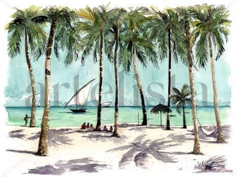 Paje beach Zanzibar