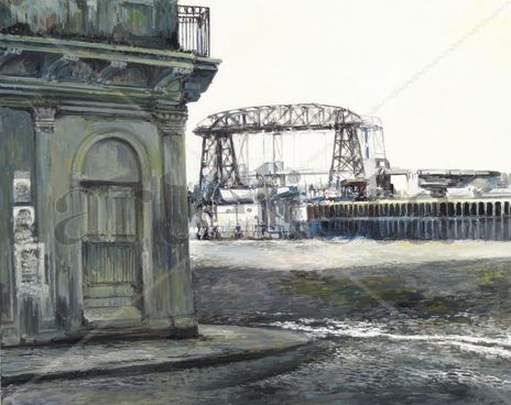 Tarde gris en La Boca