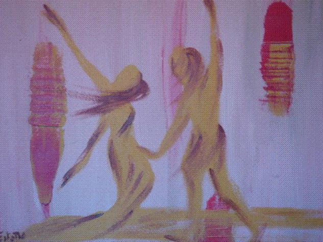 Sin nombre Acrylic Panel Nude Paintings