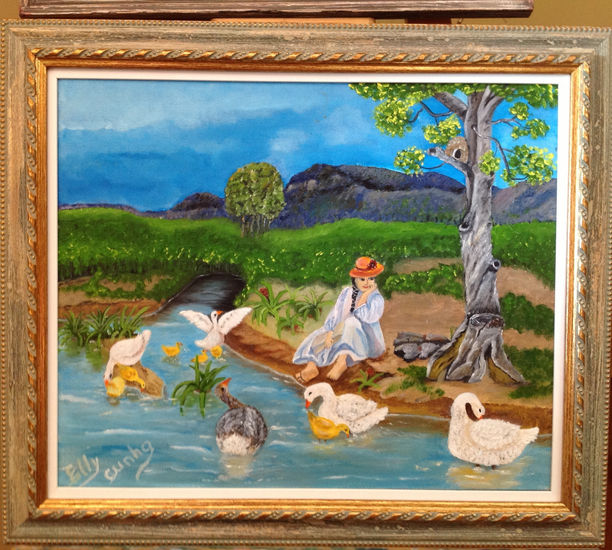 Patos Oil Canvas Landscaping