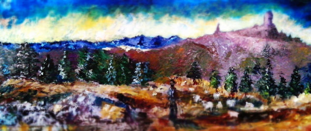 Luz del Nublo Oil Canvas Landscaping