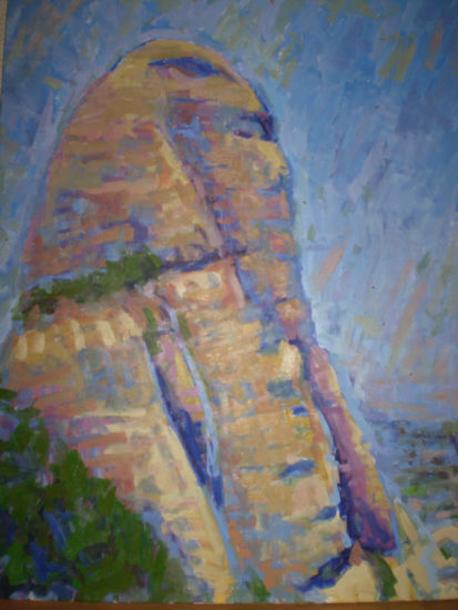 la momia ,montserrat Oil Canvas Landscaping