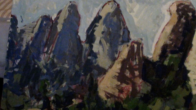 gorros,montserrat Oil Canvas Landscaping