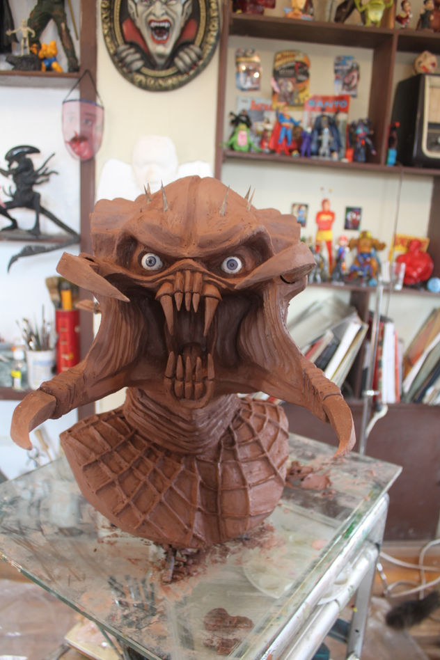 busto de depredador