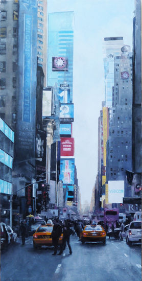 Times Square Oil Canvas Landscaping