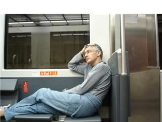 en el tren