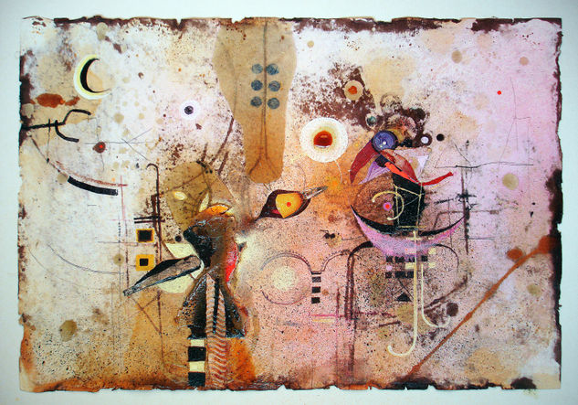 NATURALEZA VIVA Mixed media Paper Others