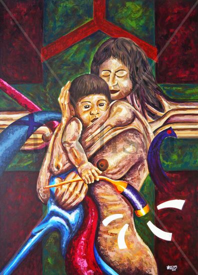 Mamakay – Maternidad Acrylic Canvas Others