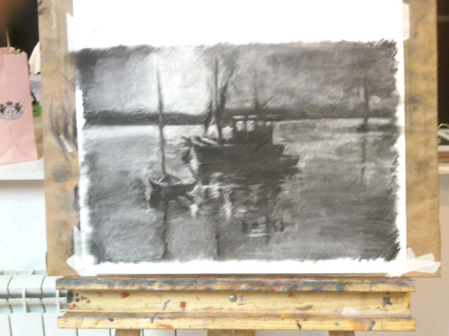 Marina a carboncillo Charcoal