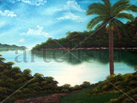 Calma en el lago