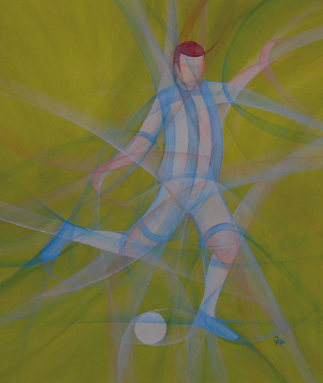 FUTBOLISTA (sin marco) Acrylic Panel Sports