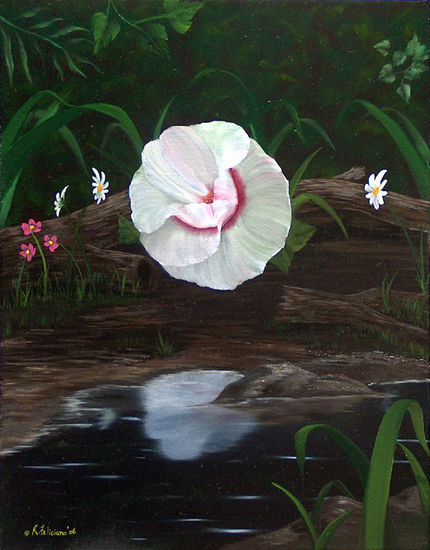 BELLEZA ESCONDIDA Oil Canvas Floral Painting