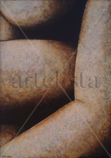 Dama Acrylic Canvas Nude Paintings