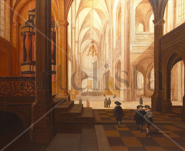 Interior de catedral.