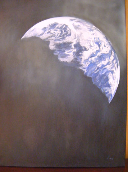 la luna Others Canvas Landscaping