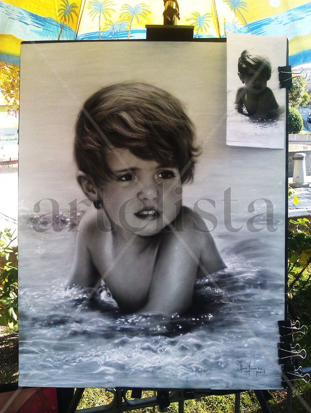 Retrato de niño por Moacir Lemos