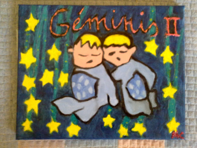 Géminis Oil Canvas Figure Painting