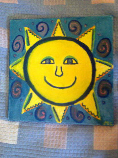 Sol Mixed media Canvas Others