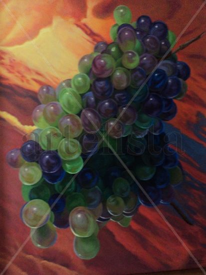 Uvas. Contigo en la distancia. Acrylic Canvas Others