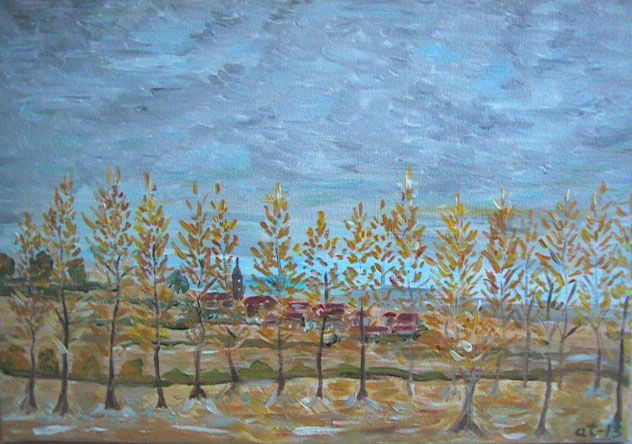 Outono Acrylic Canvas Landscaping