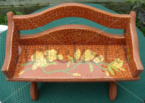 Banco mosaico
