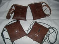 Carteras de cuero artesanales
