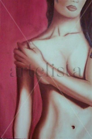 desnudo mujer Oil Textile Nude Paintings