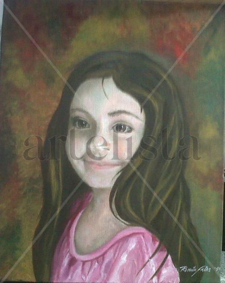 Ignacia Oil Canvas Portrait