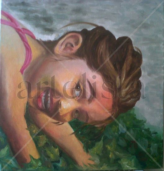 Ignacia Oil Canvas Portrait