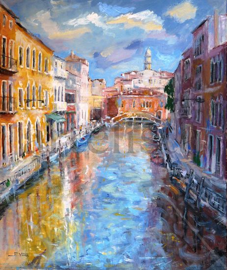 Venecia Oil Canvas Landscaping