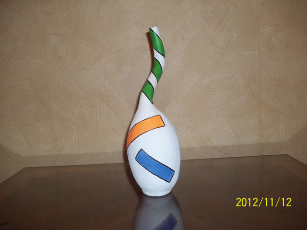 florero rayas