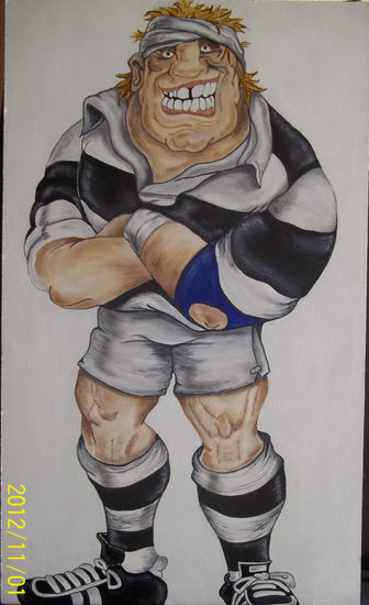 kevingston Oil Canvas Sports