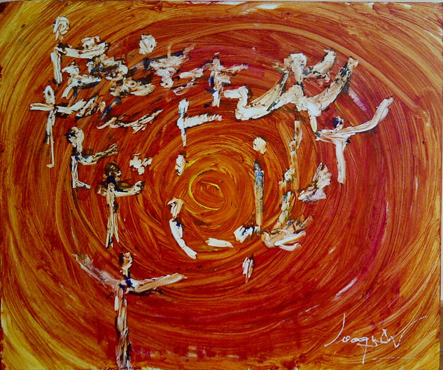 La danza de la vida Acrylic Canvas Others