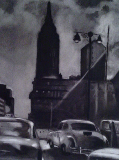 Paisaje urbano Charcoal