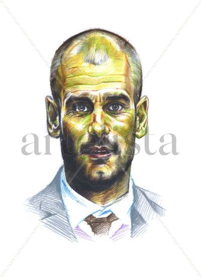 Pep Guardiola (Retrato)
