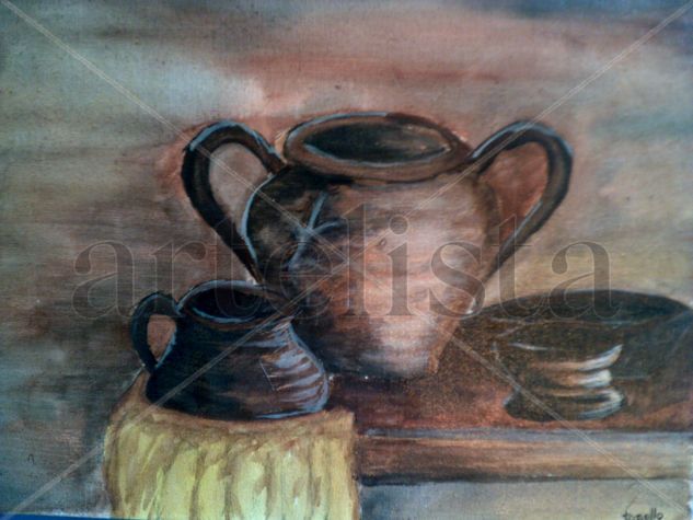 Ceramica vieja Acrylic Canvas Still Life Paintings