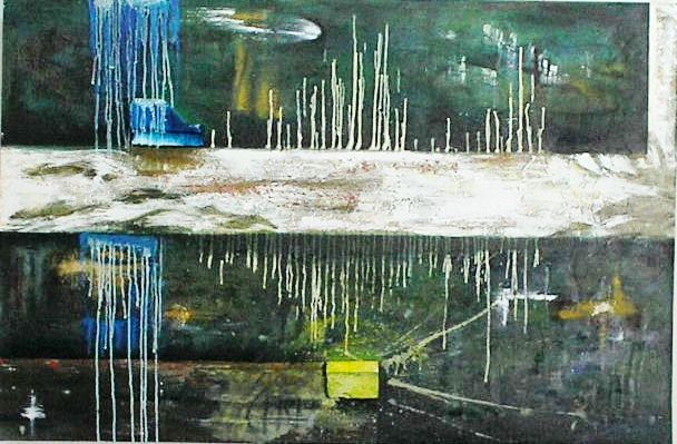 Al borde del limite Mixed media Canvas Others