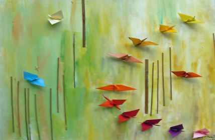 Rainbow of Origamis