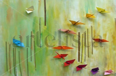 Rainbow of Origamis