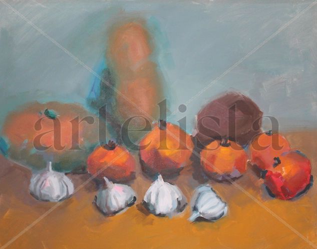 Bodegón 1 Oil Canvas Still Life Paintings