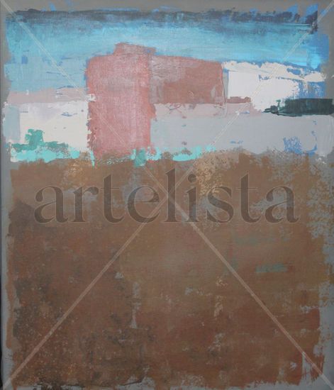 Paisaje Abstracto 5 Acrylic Canvas Landscaping