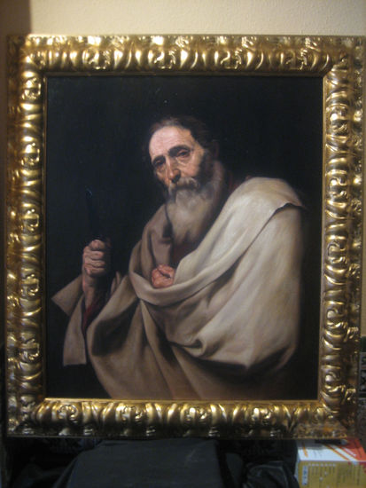 San Bartolomé ( Ribera) Óleo Lienzo Retrato