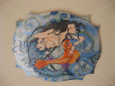 Sirène et le poisson