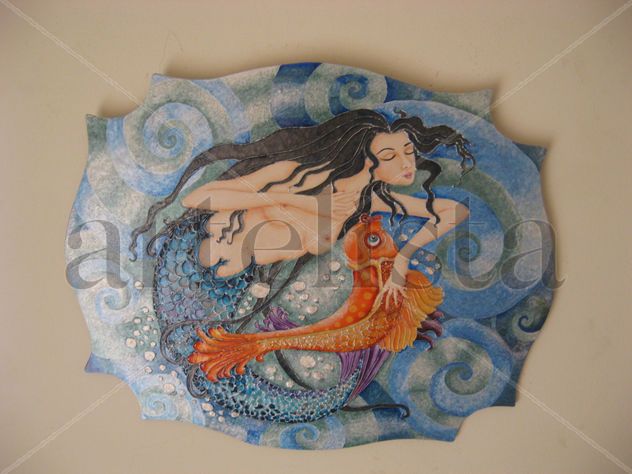 sirène et le poisson