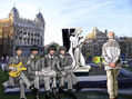 The Beatles en Plaza Cataluña Barcelona