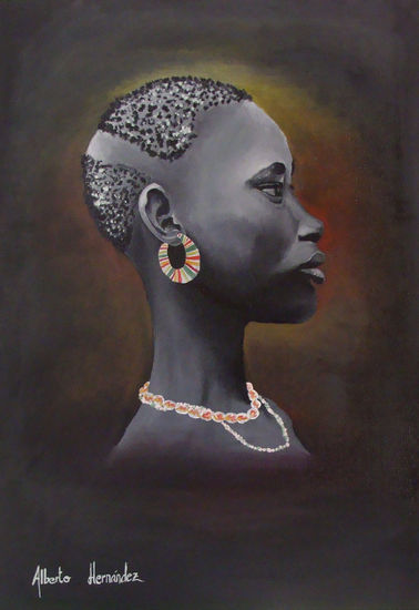 mujer Oil Canvas Portrait