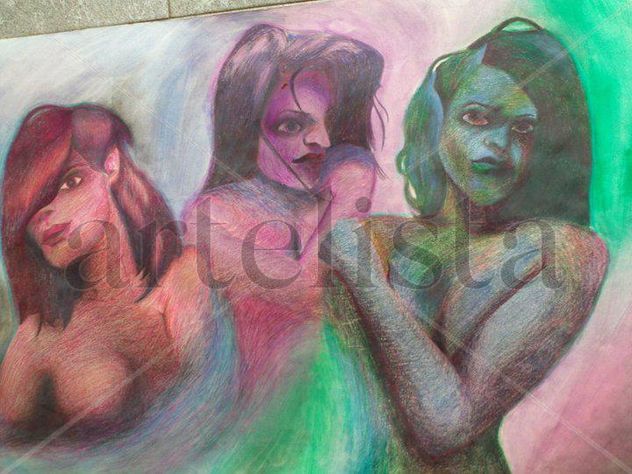 Tres figuras para un autoretrato